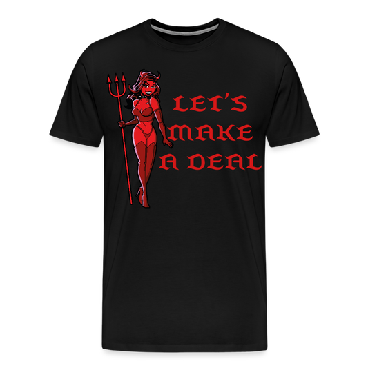 Let’s Make a Deal - Premium T-Shirt - black