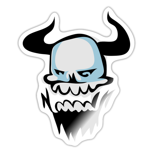 Sticker - white glossy