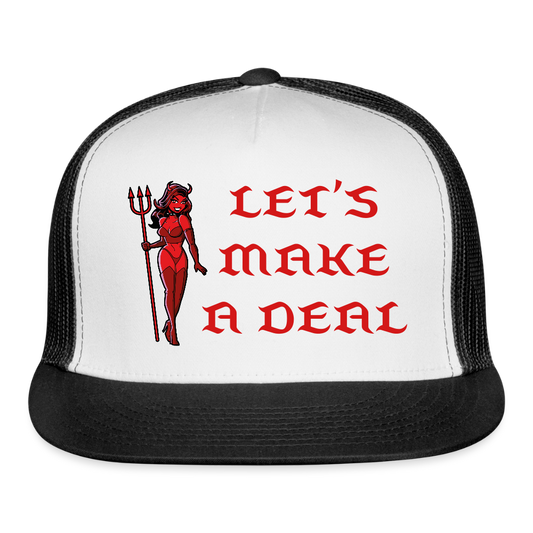 Let’s Make a Deal - Trucker Hat - white/black